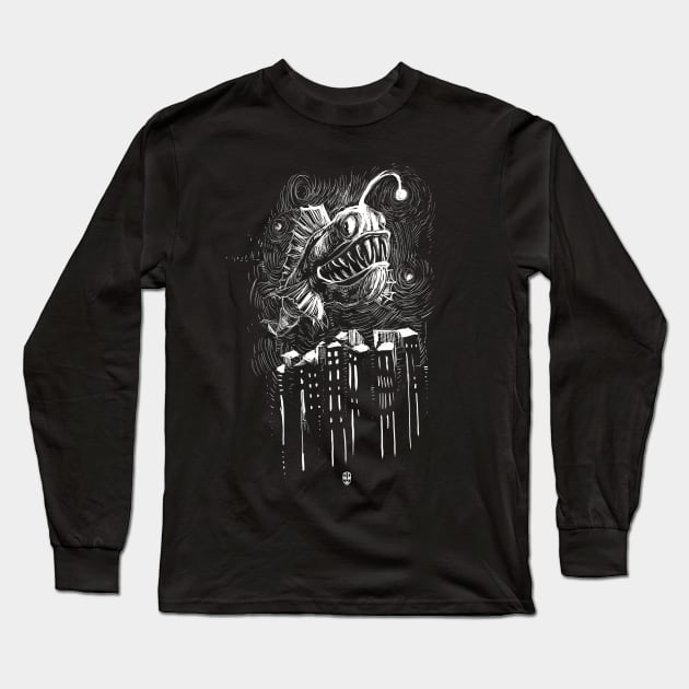 Underwater City Long Sleeve T-Shirt by fakeface